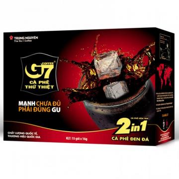 Cà phê G7 2in1 – Hộp 15 gói 16gr