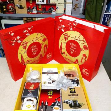 Bộ quà tặng cà phê LỘC  PHÁT - Trung Nguyên Bộ quà tặng cà phê LỘC  PHÁT - Trung Nguyên