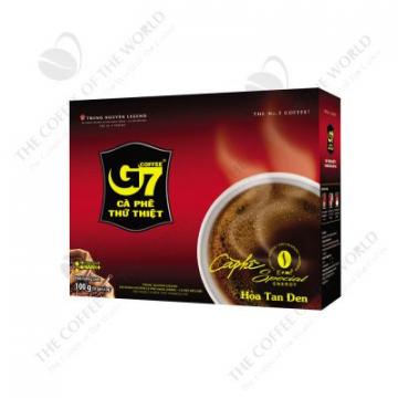 Cà phê Trung Nguyên G7 Hòa Tan Đen Hộp 15 gói x 2gr (Hộp 30gr)