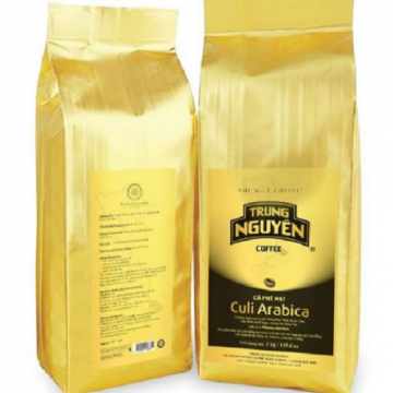 Cà phê hạt Culi Arabica Trung Nguyên – Bịch 3kg