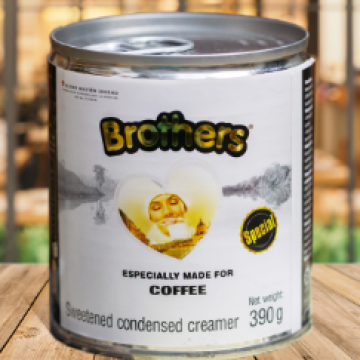 Sữa đặc có đường Brothers 390gr Trung Nguyên Sữa đặc có đường Brothers 390gr Trung Nguyên