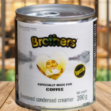 Sữa đặc có đường Brothers 390gr Trung Nguyên